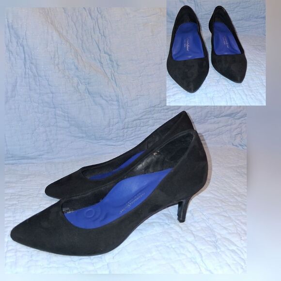 Antonia Saint Blacl Classic Pump Heels Size 6.5B - Picture 1 of 9
